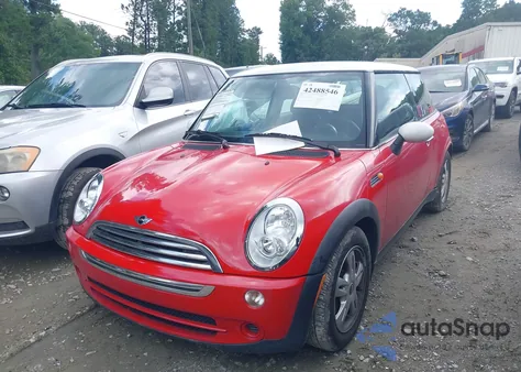 2006 Mini Cooper из США, поврежденный, VIN WMWRC33596TK67276
